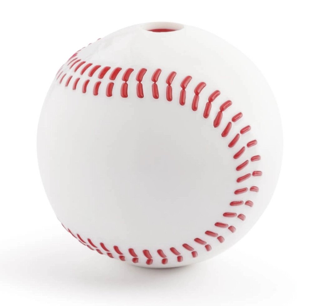 Іграшка д/собак Планет Дог Бейсбол м'яч бейсбольний білий від компанії MY PET - фото 1
