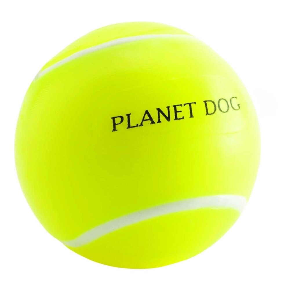 Іграшка для собак Планет Дог Тенніс Болл м'яч тенісний жовтий 6см від компанії MY PET - фото 1