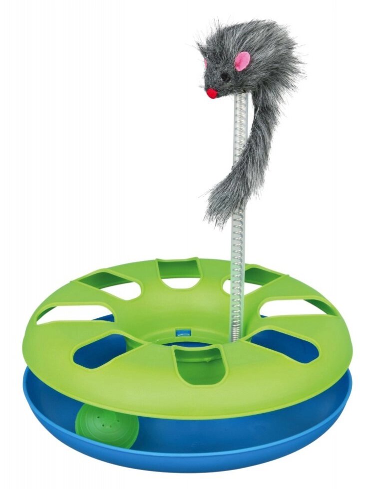 Іграшка-трек з мишкою, 24-29 см, пластик Trixie від компанії MY PET - фото 1
