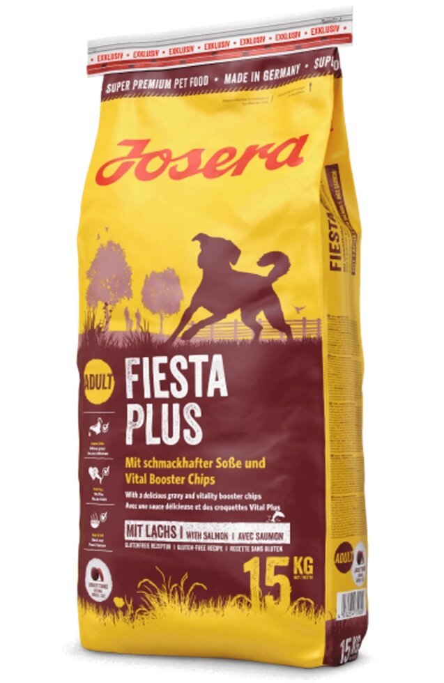 Josera FiestaPlus - корм Йозера суміш крокетів у вишуканому соусі для вибагливих собак15кг від компанії MY PET - фото 1