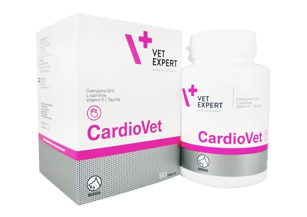 Кардіопротектор КардіоВет Cardiovet VetExpert, 90 таб від компанії MY PET - фото 1