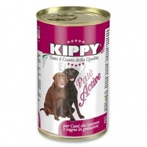 Консерва для собак KIPPY Dog 1250 р Active з куркою, яловичиною і печінкою для активних собак від компанії MY PET - фото 1
