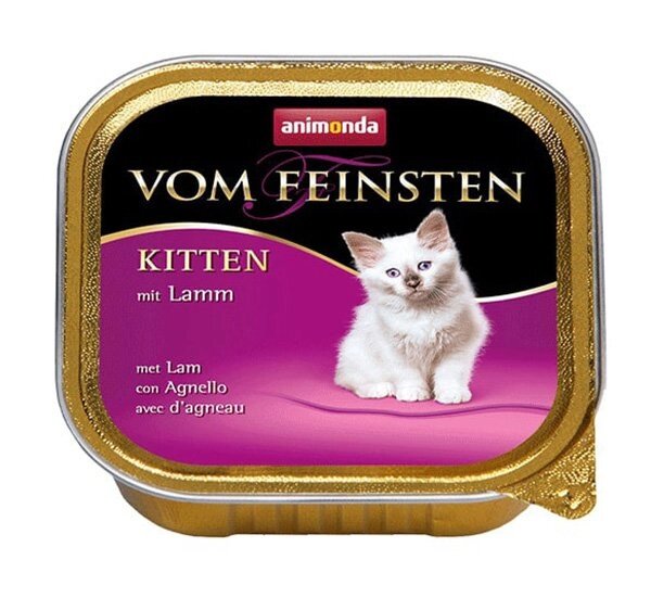Консерви Animonda Vom Feinsten Kitten mit Lamm Анімонда для кошенят від компанії MY PET - фото 1