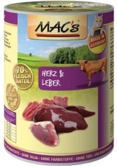 Консерви для кішок MAC "s Cat Heart & Liver / Серце і печінку (яловичина) від компанії MY PET - фото 1