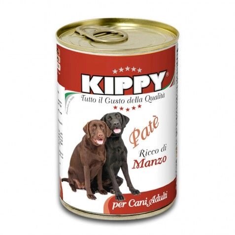 Консерви Kippy Dog (кіп) для собак з яловичиною 1250г від компанії MY PET - фото 1