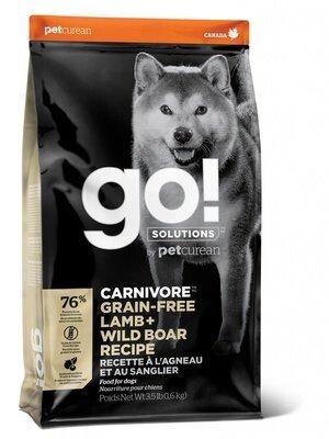 Корм для собак Go! Solutions Carnivore Lamb + Wild Boar з ягням і кабаном 32/16 10кг від компанії MY PET - фото 1