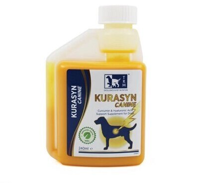 Kurasyn Canine біодоступність добавка куркумина і гіалуронової кислоти для собак 240 мл від компанії MY PET - фото 1