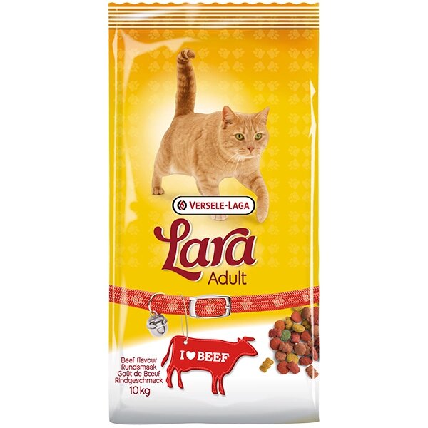 Lara Adult Beef flavour ЛАРА яловичіна сухий преміум корм для котів від компанії MY PET - фото 1
