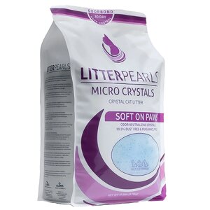 Litter Pearls Micro Crystals Літтера Перлса МІКРО КРІСТАЛС кварцовий наповнювач для туалетів котів 4.76кг