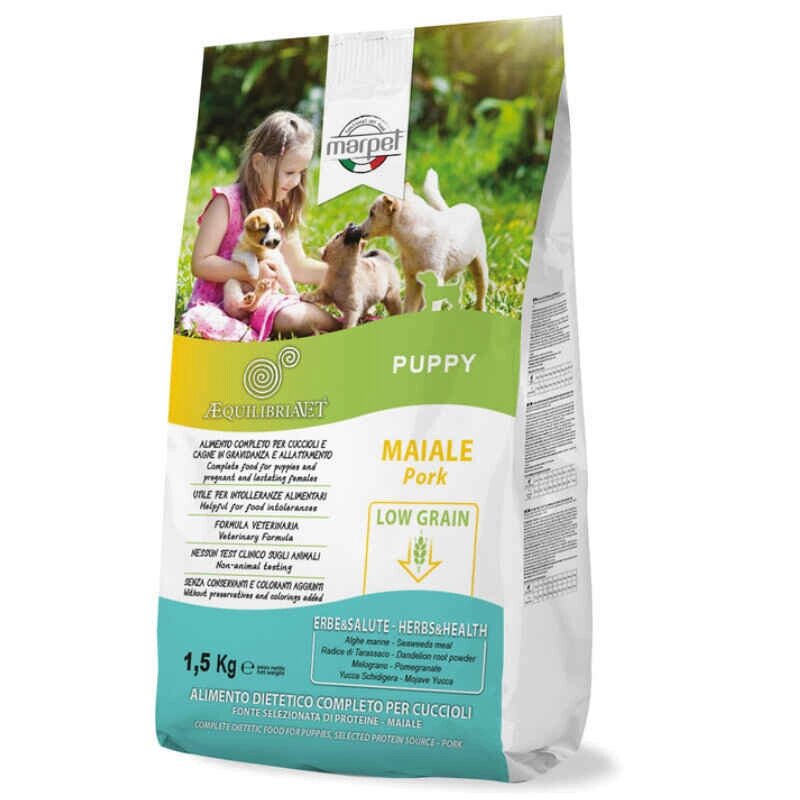 Marpet (Марпет) AequilibriaVET Low Grain Pork Puppy  Сухий корм зі свининою для цуценят різних порід від компанії MY PET - фото 1