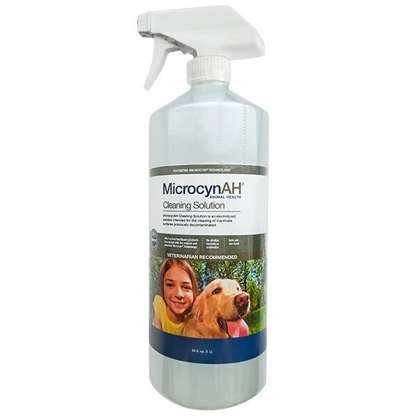 Microcyn Cleaning Solution мікроцин засіб для дезінфекції 1л від компанії MY PET - фото 1