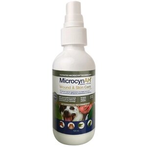 Microcyn Мікроцин WOUND&SKIN спрей для догляду за ранами і шкірою для всіх тварин 120мл