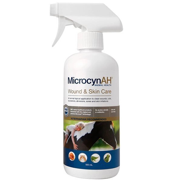 Microcyn Мікроцин WOUND&SKIN спрей для догляду за ранами і шкірою для всіх тварин від компанії MY PET - фото 1