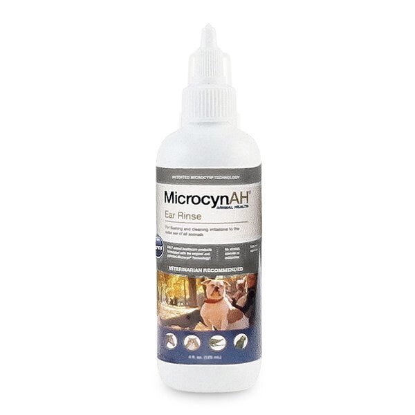 Microcyn микроцинов EAR RINSE краплі для вух всіх видів тварин, 120 мл від компанії MY PET - фото 1