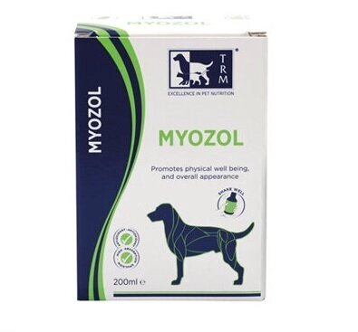 Myozol Натуральна високоефективна добавка для збільшення м'язової маси собак, 200 мл від компанії MY PET - фото 1