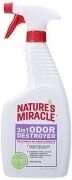 Natures Miracle 3in1 Odor Destroyer Уничтожитель плям і запаху без аромату, 710мл від компанії MY PET - фото 1