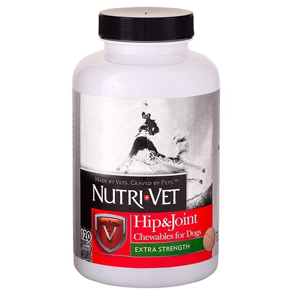 Nutri-Vet Hip & Joint Extra Нутри-Вет Зв'язки і суглоби Екстра 120таб. від компанії MY PET - фото 1