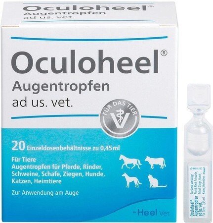 Окулохель Oculoheel Augen Edp 20 Heel очні краплі від компанії MY PET - фото 1