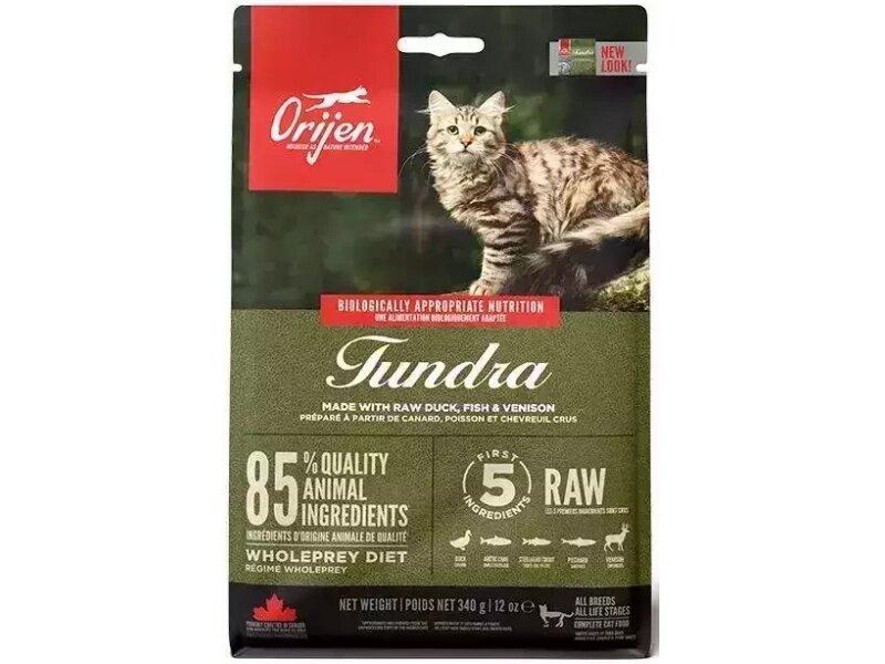 Orijen (Оріджен) Tundra Cat сухий беззерновий корм для котів 5,4кг від компанії MY PET - фото 1