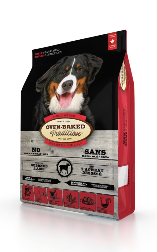 Oven-Baked Tradition Adult Large Breed Lamb корм для собак великих порід ягня від компанії MY PET - фото 1