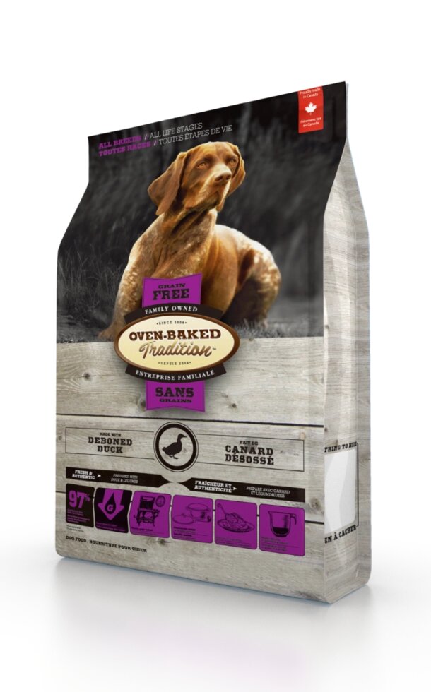 Oven-Baked Tradition Grain-Free All Breed Duck беззерновой корм для собак і цуценят всіх порід качка 10.44 від компанії MY PET - фото 1