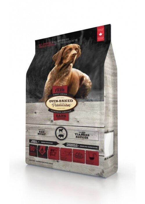 Oven-Baked Tradition Повнораціонний збалансований беззерновой сухий корм для собак з червоного м'яса 11.34 від компанії MY PET - фото 1