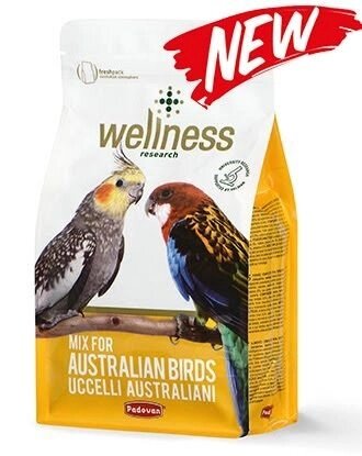 Padovan Wellness parrocchetti australian - комплексний корм для австралійських папуг (корел, Розелен), 850г від компанії MY PET - фото 1