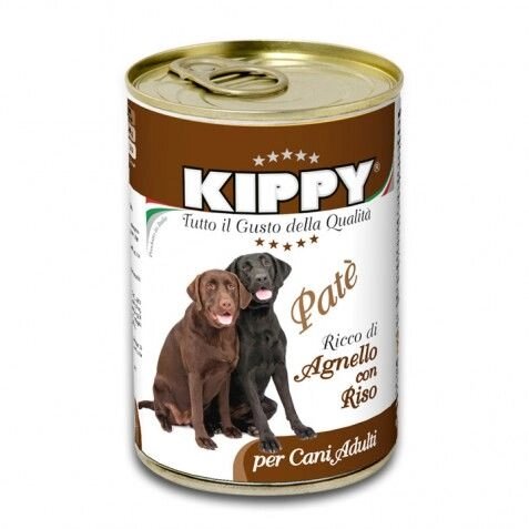 Паштет KIPPY Dog для собак з ягням і рисом, 400г від компанії MY PET - фото 1