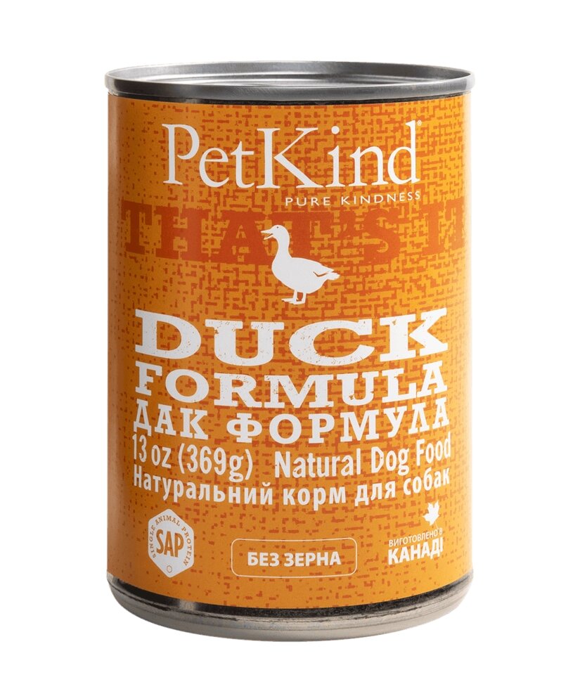 PetKind Duck Formula консерви для собак всіх порід і вікових груп качка від компанії MY PET - фото 1