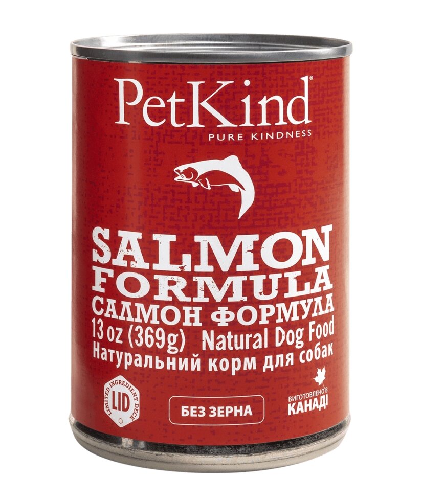 PetKind Salmon Formula консерви для собак всіх порід і вікових груп лосось від компанії MY PET - фото 1