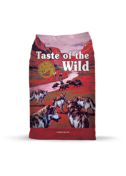 Сухий корм для собак усіх порід та етапів життя Taste of the Wild SOUTHWEST CANYON CANINE з м&#039;ясом дикого кабана 2кг - доставка