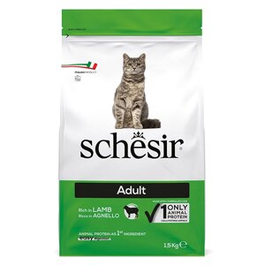 Schesir Cat Adult Lamb ШЕЗІР ДОРОСЛИЙ ЯГНЯ сухий монопротеїновий корм для котів