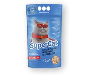 Наповнювач Supercat Суперкет Стандарт синій
