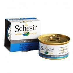Schesir (Шезир) консервы для кошек Тунец в собственном соку 85г - акції