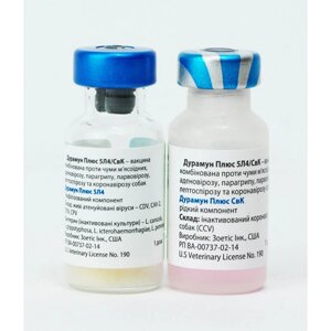 Вакцина Дурамун Плюс 5Л4 / СВК з коронавірусом Zoetis Duramune Plus 5L4 Сv-K