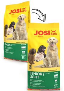 Сухий корм JosiDog Senior/Light 21/8 для літніх і собак із зайвою вагою