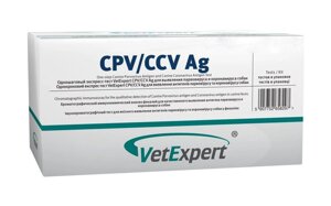 Експрес-тест CPV Ag/CCV Ag, парвовірус та коронавірус собак, 5 шт