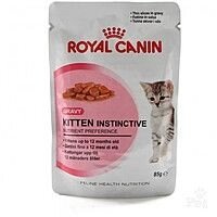 Royal Canin Kitten Instinctive (кусочки в соусе) консервированный корм для котят до 12 месяцев