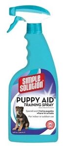 Simple Solution Puppy aid training spray Засіб для привчання цуценят до туалету 480мл