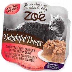 Zoe DELIGHTFUL DUETS PETE Chicken & Beef - консерви для кішок (курка / яловичина в соусі)