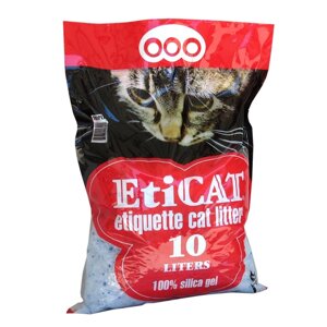 EtiCAT Етикет селікагелевий наповнювач для котячого туалету