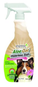 Espree Aloe-Oat Waterless Bath Гіпоалергенний спрей для експрес очищення чутливої ​​шкіри та вовни 710мл