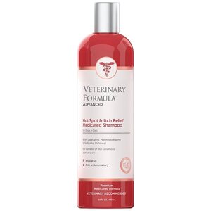 Veterinary Formula Advanced Hot Spot & Itch Relief Shampoo АНТИАЛЕРГЕННИЙ лікувальний шампунь для собак і котів