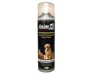 AnimAll спрей нейтралізатор запахів домашніх тварин з ароматом лайма 500 мл