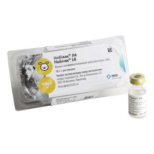 Вакцина Нобівак Л4 Nobi-Vac L4 проти лептоспірозу