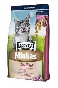 Сухий корм Happy Cat Minkas Sterilised для стерилізованих кішок і кастрованих котів