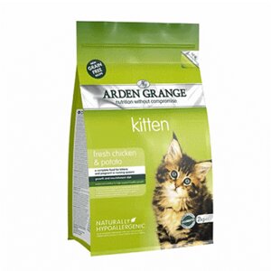 Arden Grange (Арден Грендж) Kitten беззерновой сухой корм для котят от 5 недель до 1 года (курица и картофель)