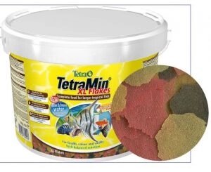 Tetra. Min XL Flakes корм для риб у вигляді великих пластівців 10л 2100г - фото
