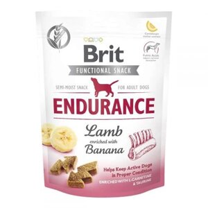 Функціональні ласощі Brit Care Endurance ягня з бананом д / собак, 150 г
