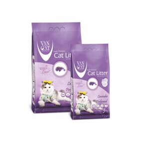 VanCat (ВанКет) Cat Litter Lavender Бентонітовий наповнювач для котячого туалету з ароматом лаванди